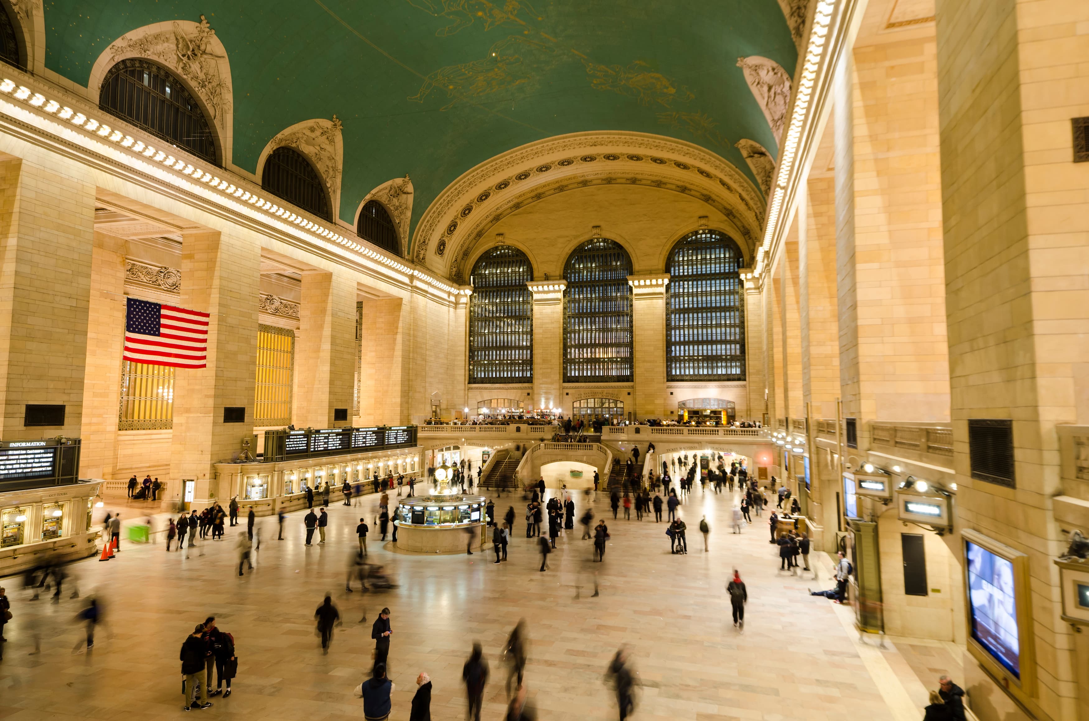 John F. Kennedy (JFK) to Manhattan